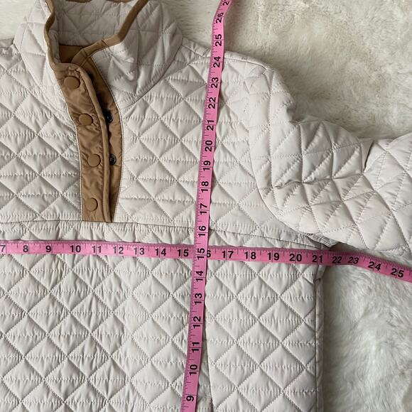 Lands’ End Quilted Puffer Pullover - Picture 6 of 7